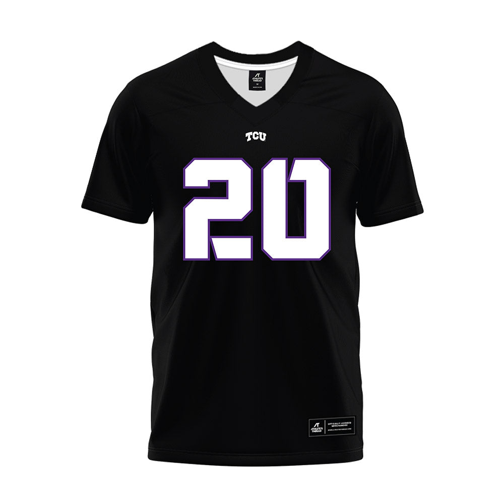 TCU - NCAA Football : Anthony Williams - Black Premium Football Jersey-0