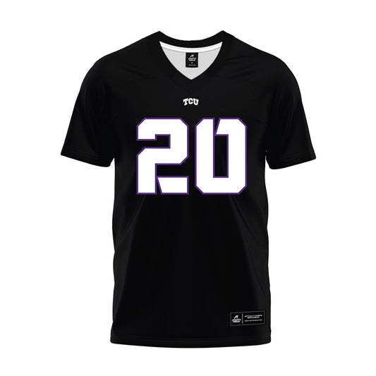 TCU - NCAA Football : Anthony Williams - Black Premium Football Jersey-0