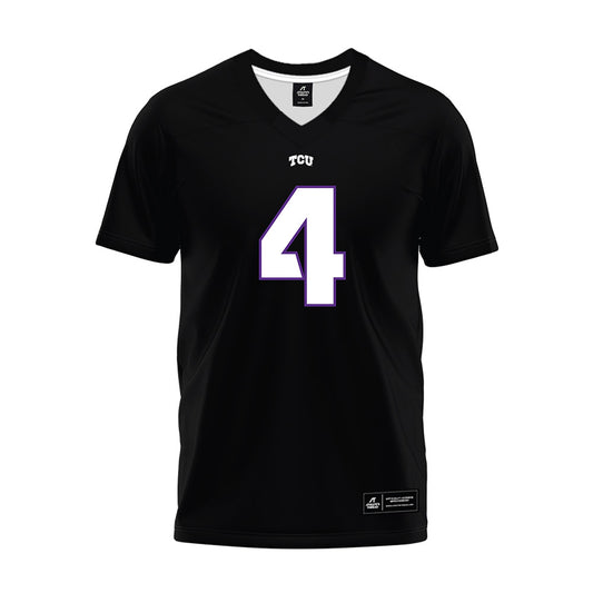 TCU - NCAA Football : Gil Jackson - Black Premium Football Jersey-0