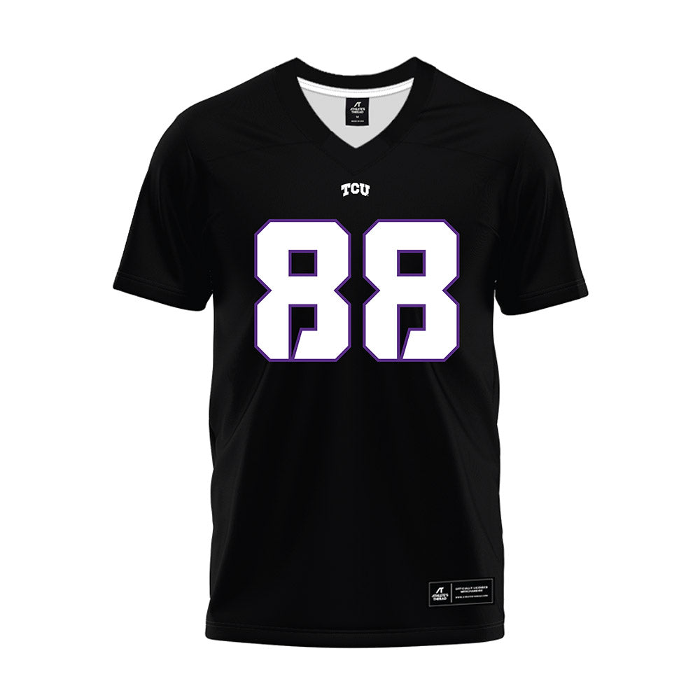 TCU - NCAA Football : KaMorreun Pimpton - Black Premium Football Jersey-0