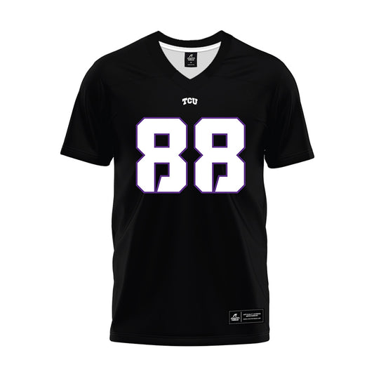 TCU - NCAA Football : KaMorreun Pimpton - Black Premium Football Jersey-0
