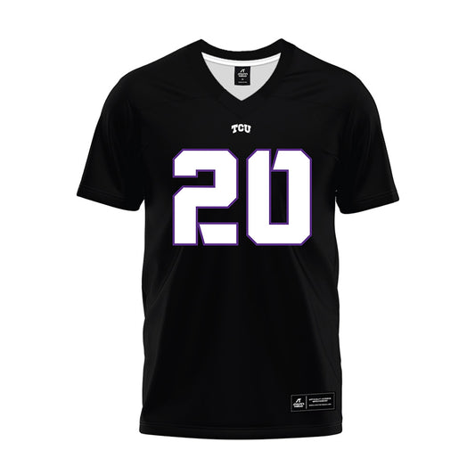 TCU - NCAA Football : Anthony Williams - Black Premium Football Jersey-0