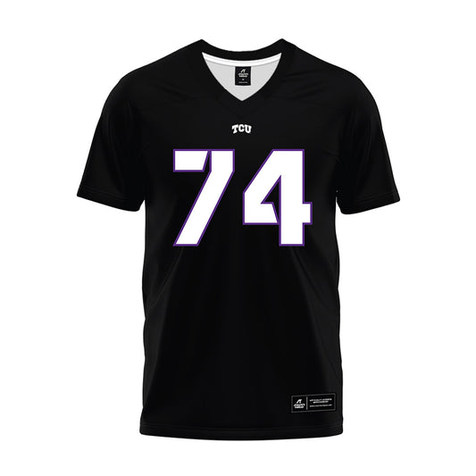 TCU - NCAA Football : Vincent Johnson Jr - Black Premium Football Jersey-0