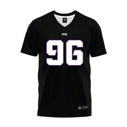TCU - NCAA Football : Maddox Flynt - Black Premium Football Jersey-0