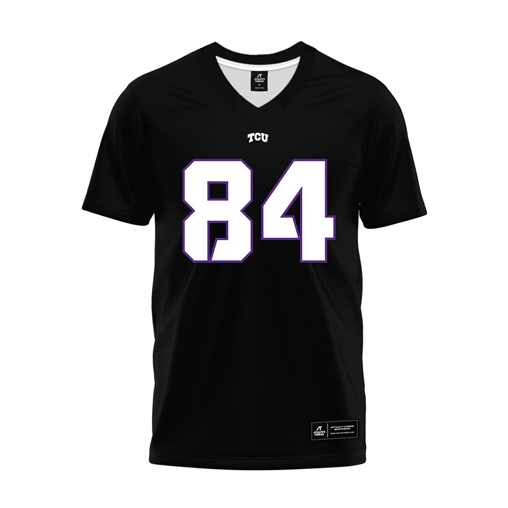 TCU - NCAA Football : Cooper Reid - Black Premium Football Jersey-0