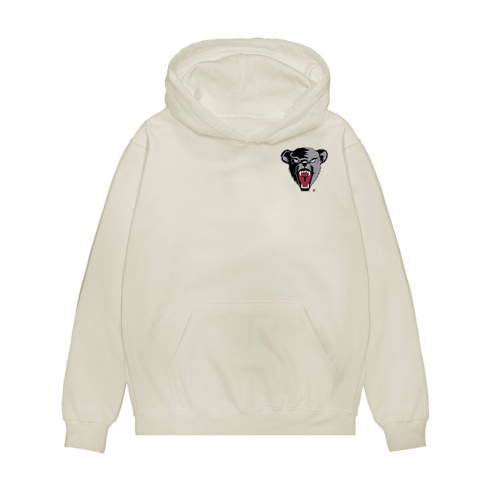 Maine - NCAA Men's Basketball : Ace Flagg - Collage Premium Hooded Sweatshirt-0