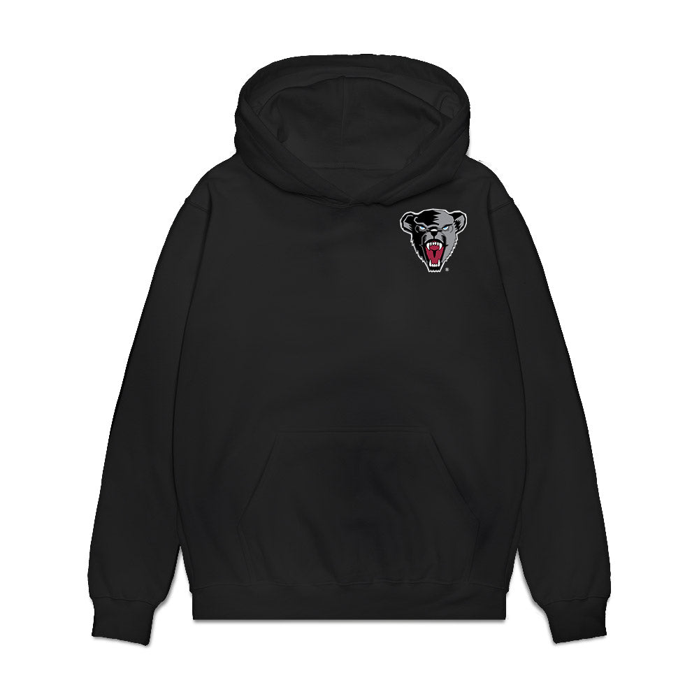 Maine - NCAA Men's Basketball : Ace Flagg - Collage Premium Hooded Sweatshirt-0