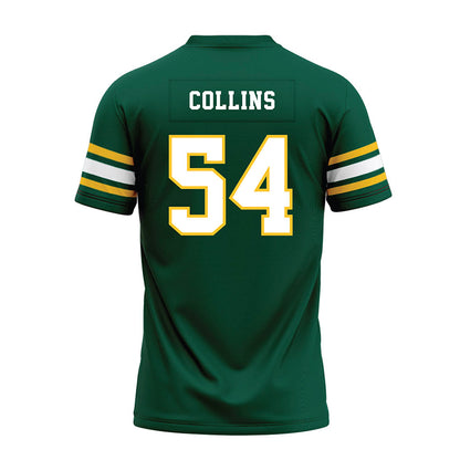 Fitchburg State - NCAA Football : Liam Collins - Green Premium Football Jersey-1