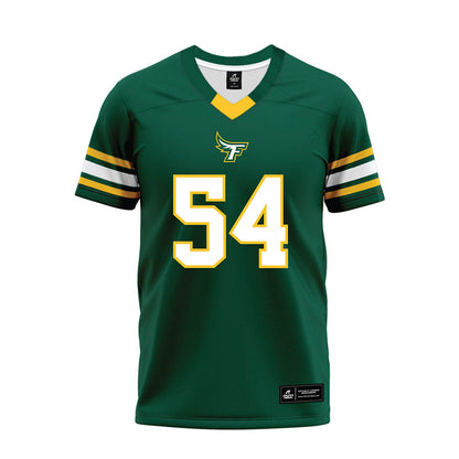Fitchburg State - NCAA Football : Liam Collins - Green Premium Football Jersey-0