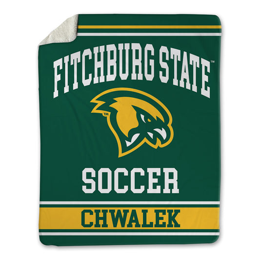 Fitchburg State - NCAA Men's Soccer : Luke Chwalek - Blanket-0