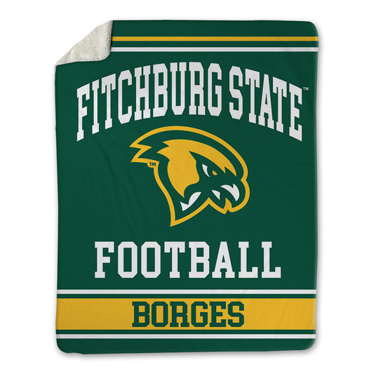 Fitchburg State - NCAA Football : Cameron Borges - Blanket-0