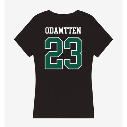 Fitchburg State - NCAA Men's Soccer : King Tyrese Odamtten - Women's V-Neck T-Shirt-1