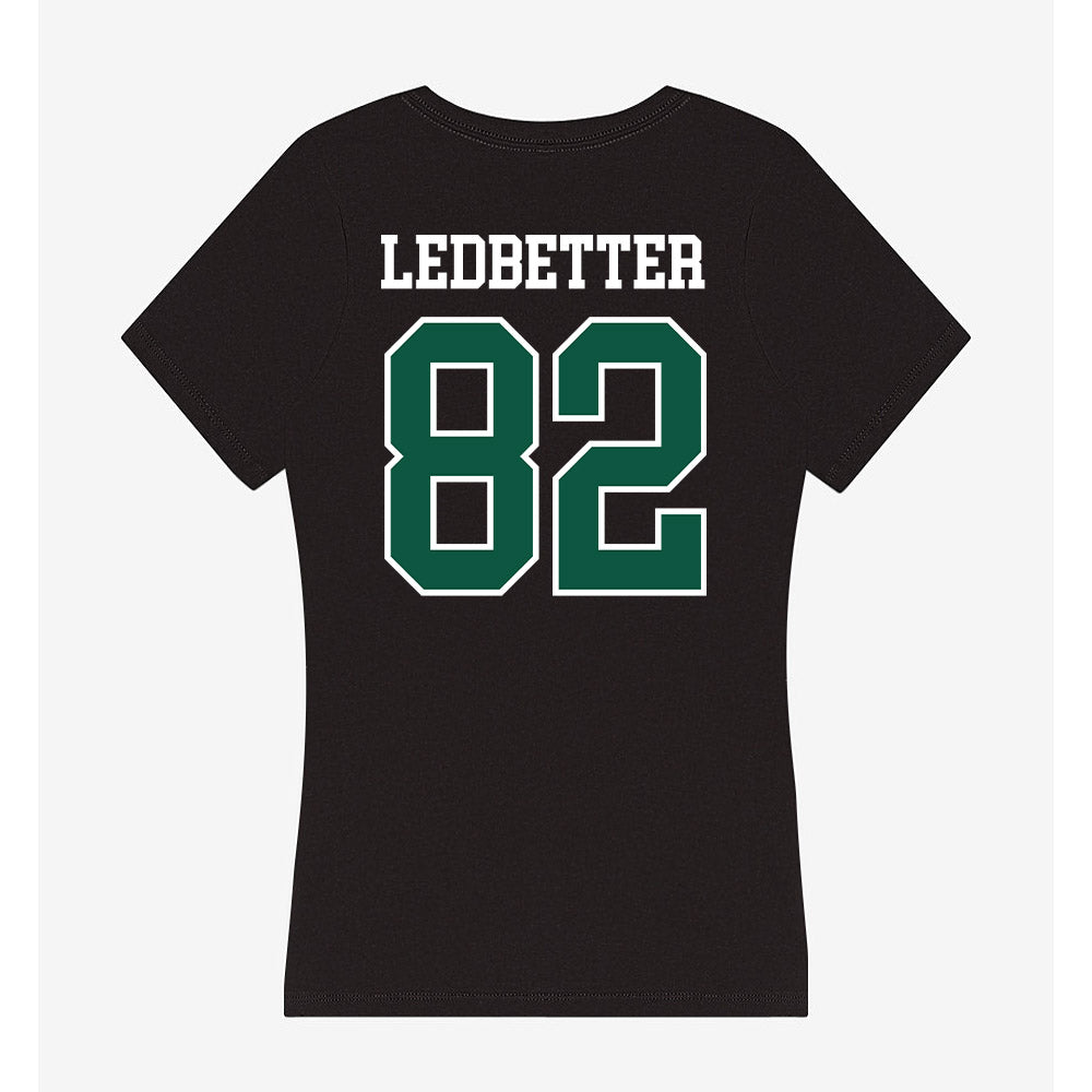 Fitchburg State - NCAA Football : Kaleb Ledbetter - Women's V-Neck T-Shirt-1