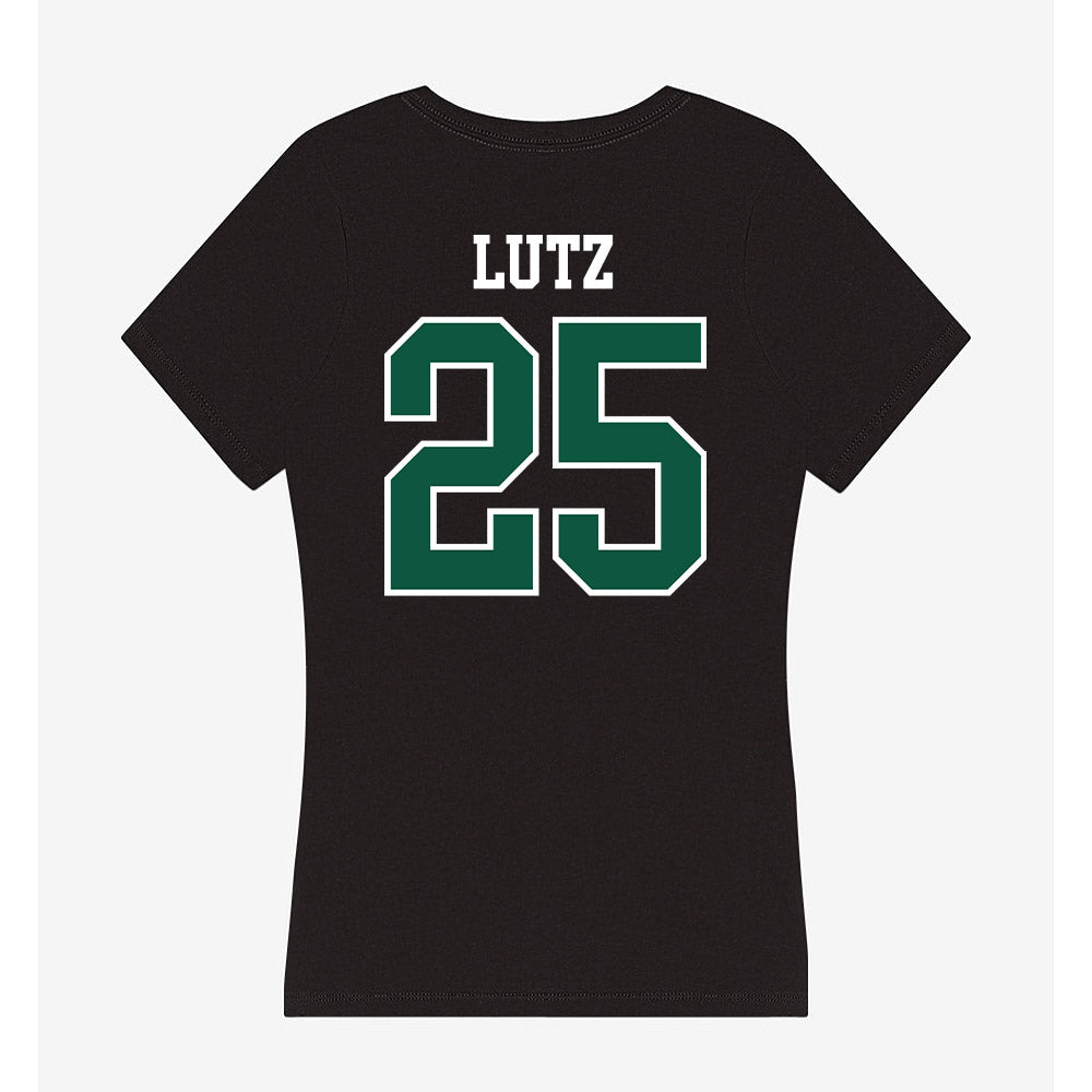 Fitchburg State - NCAA Women's Soccer : Nicole Lutz - Women's V-Neck T-Shirt-1