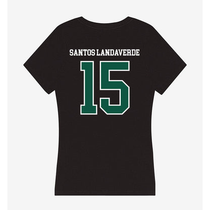 Fitchburg State - NCAA Men's Soccer : Francisco Jair Santos Landaverde - Women's V-Neck T-Shirt-1