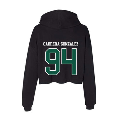 Fitchburg State - NCAA Football : Juelz Cabrera-Gonzalez - Women's Crop Fleece Hoodie-1