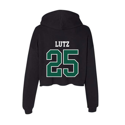 Fitchburg State - NCAA Women's Soccer : Nicole Lutz - Women's Crop Fleece Hoodie-1