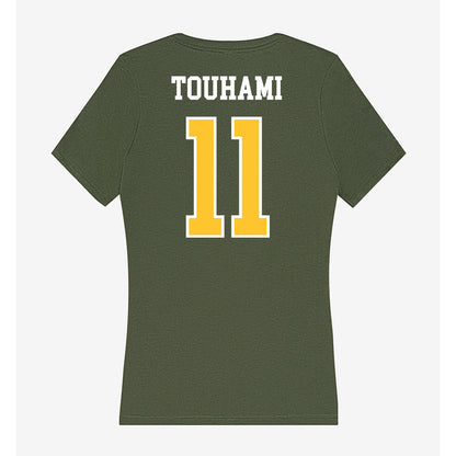 Fitchburg State - NCAA Men's Ice Hockey : Nael Touhami - Classic Shersey Women's V-Neck T-Shirt-1