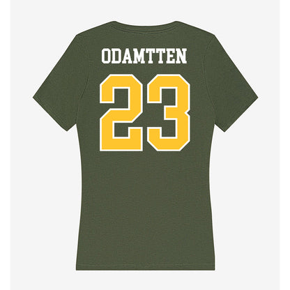 Fitchburg State - NCAA Men's Soccer : King Tyrese Odamtten - Classic Shersey Women's V-Neck T-Shirt-1