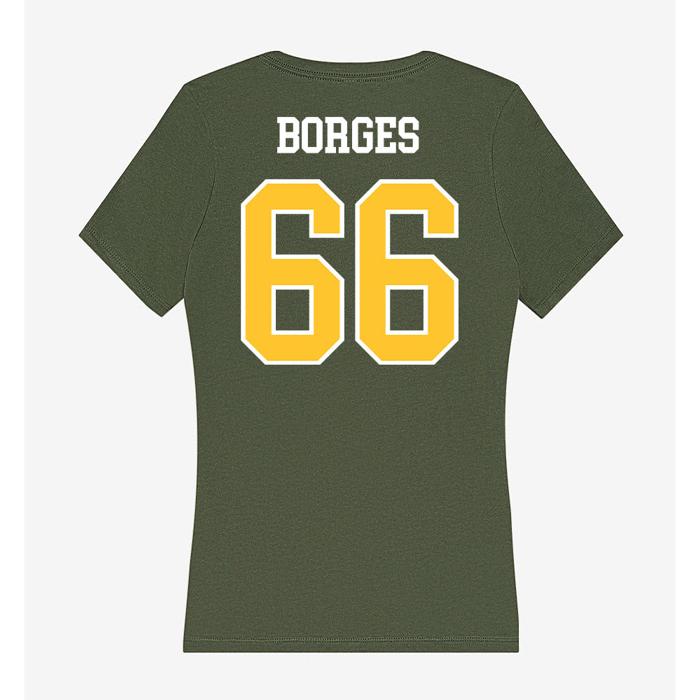 Fitchburg State - NCAA Football : Cameron Borges - Classic Shersey Women's V-Neck T-Shirt-1