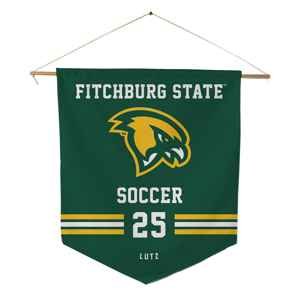 Fitchburg State - NCAA Women's Soccer : Nicole Lutz - Pennant - 18" x 21"-0