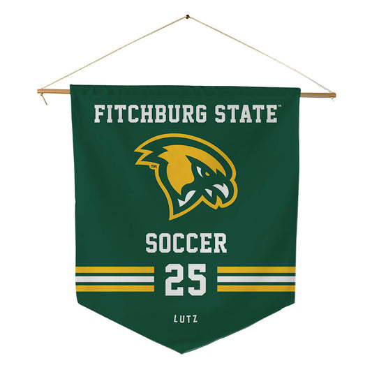 Fitchburg State - NCAA Women's Soccer : Nicole Lutz - Pennant - 18" x 21"-0