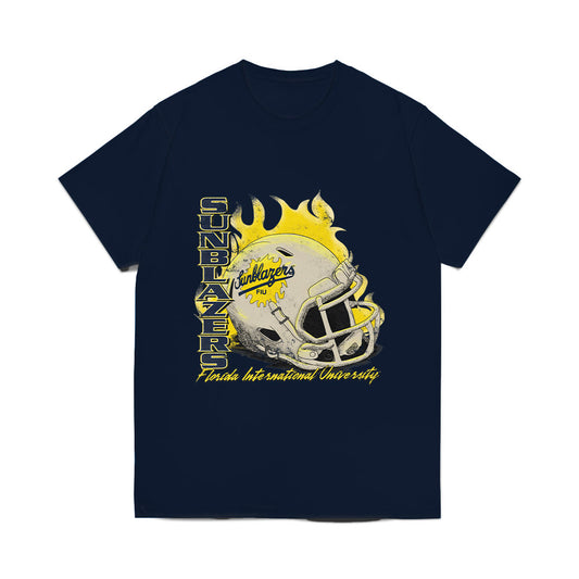 FIU - NCAA Football : Vintage Helmet Comfort Colors T-Shirt-0