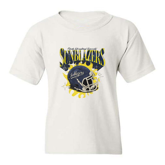 FIU - NCAA Football : Vintage Helmet Youth T-Shirt-0