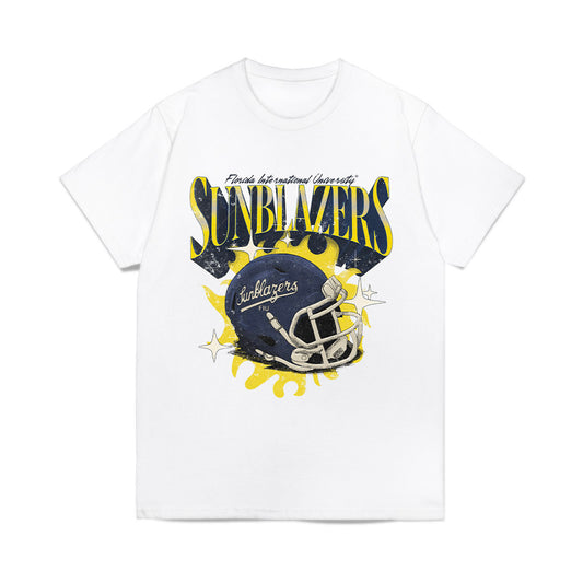 FIU - NCAA Football : - Vintage Helmet Comfort Colors T-Shirt-0