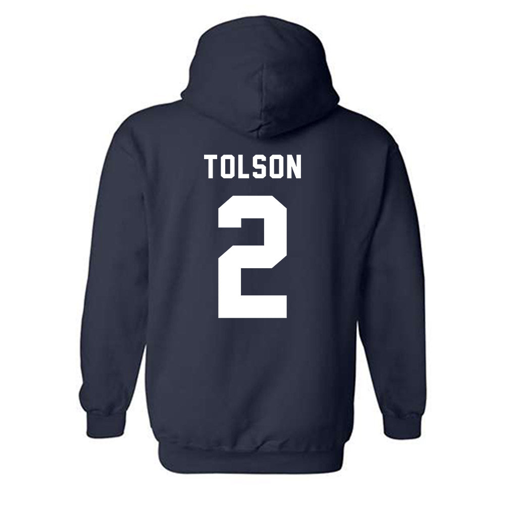 Villanova - NCAA Men's Soccer : Cameron Tolson - Classic Shersey Hooded Sweatshirt-1