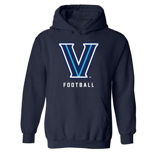 Villanova - NCAA Football : Antonio Johnson - Classic Shersey Hooded Sweatshirt-0