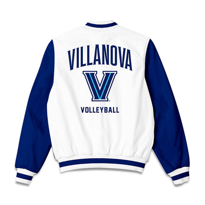 Villanova - NCAA Men's Volleyball : Juan Eguiguren - Bomber Jacket-1
