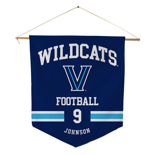 Villanova - NCAA Football : Antonio Johnson - Pennant - 18" x 21"-0