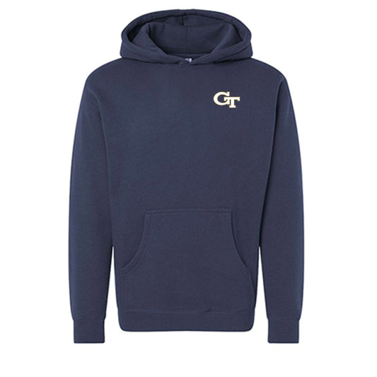 Georgia Tech - NCAA Football : Christian Garrett - Collage Hooded Pullover Sweatshirt-0