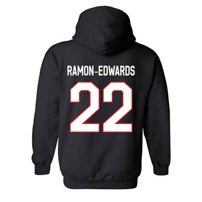 Texas Tech - NCAA Football : Marcus Ramon-Edwards - Classic Shersey Hooded Sweatshirt-1