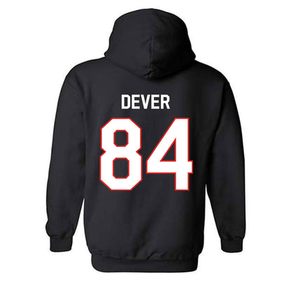 Texas Tech - NCAA Football : Michael Dever - Classic Shersey Hooded Sweatshirt-1