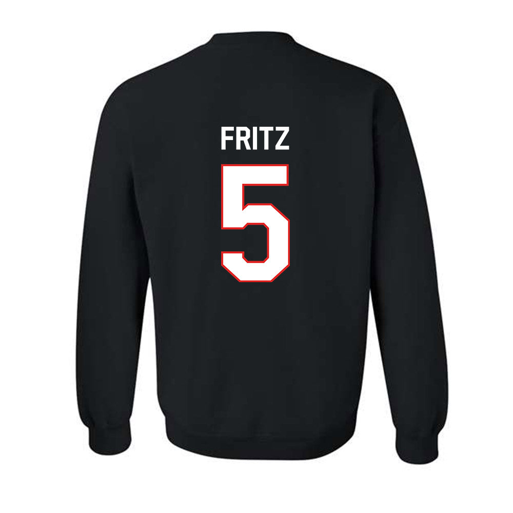 Texas Tech - NCAA Women's Basketball : Denae Fritz - Classic Shersey Crewneck Sweatshirt-1