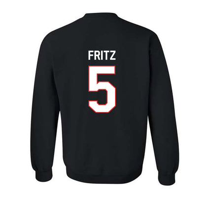 Texas Tech - NCAA Women's Basketball : Denae Fritz - Classic Shersey Crewneck Sweatshirt-1