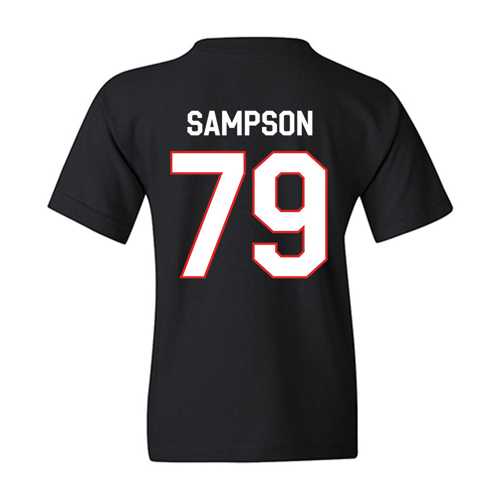 Texas Tech - NCAA Football : Howard Sampson - Classic Shersey Youth T-Shirt-1