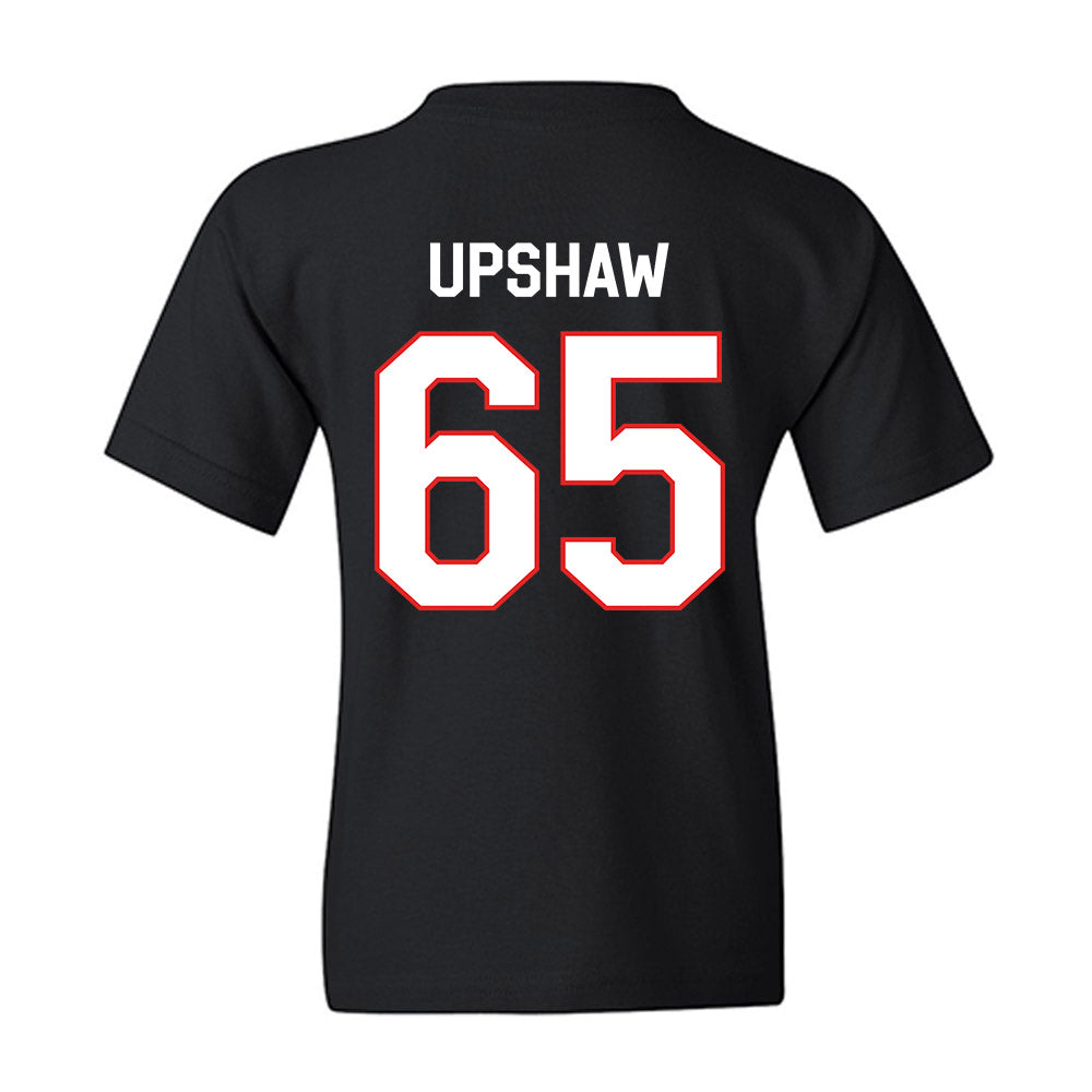 Texas Tech - NCAA Football : Danthis Upshaw - Classic Shersey Youth T-Shirt-1
