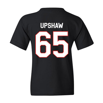 Texas Tech - NCAA Football : Danthis Upshaw - Classic Shersey Youth T-Shirt-1