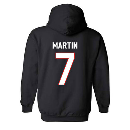Texas Tech - NCAA Women's Basketball : Kalysta Martin - Classic Shersey Hooded Sweatshirt-1