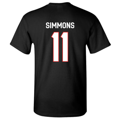 Texas Tech - NCAA Football : Malcolm Simmons - Classic Shersey T-Shirt-1