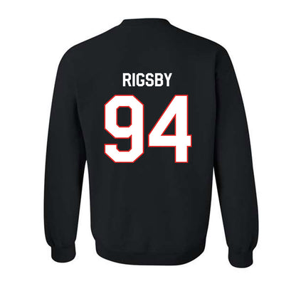 Texas Tech - NCAA Football : Braylon Rigsby - Classic Shersey Crewneck Sweatshirt-1