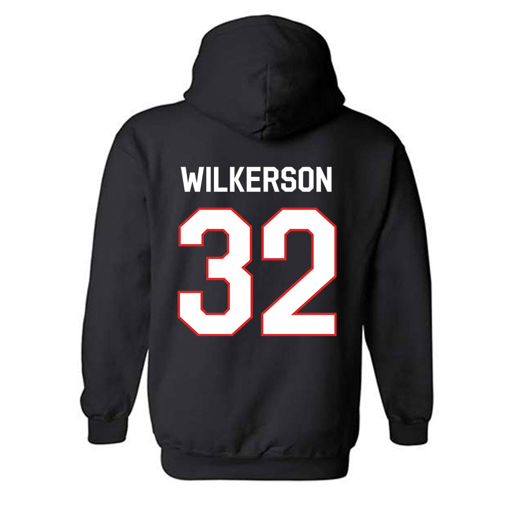 Texas Tech - NCAA Football : Sawyer Wilkerson - Classic Shersey Hooded Sweatshirt-1
