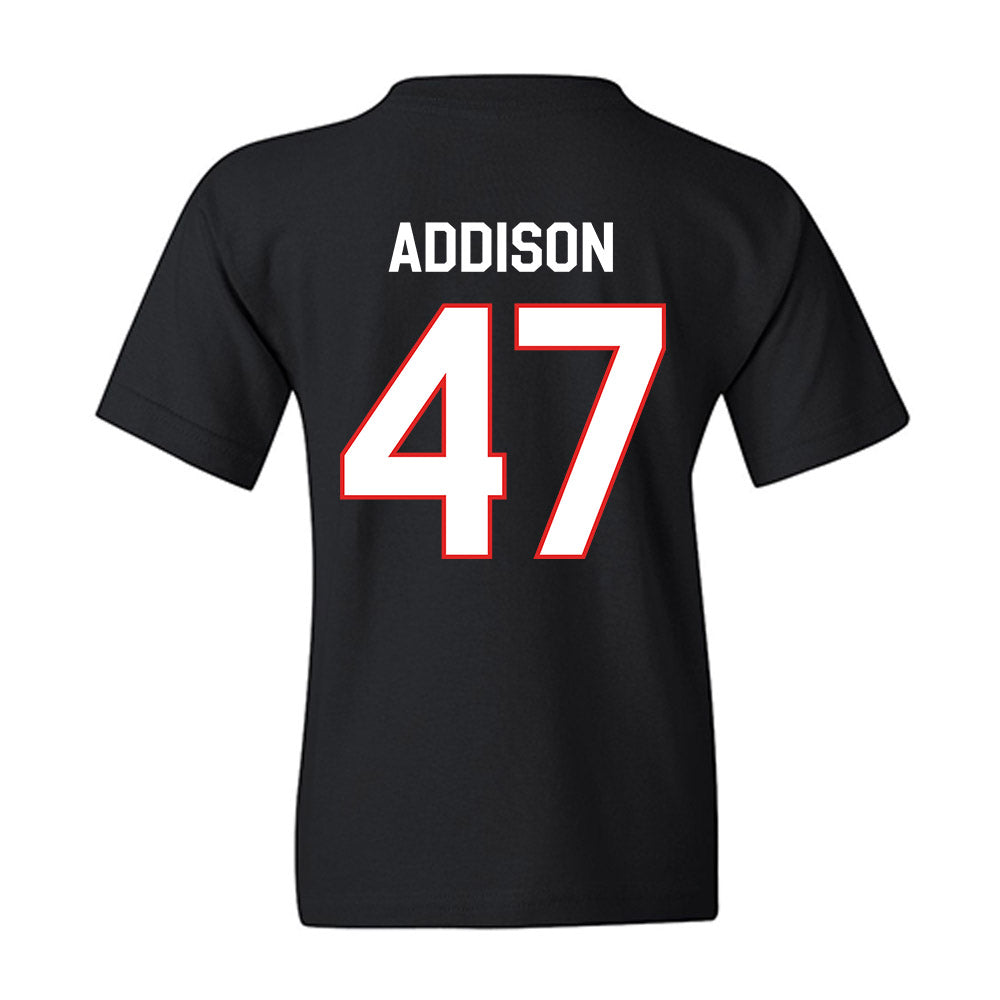 Texas Tech - NCAA Baseball : Logan Addison - Classic Shersey Youth T-Shirt-1