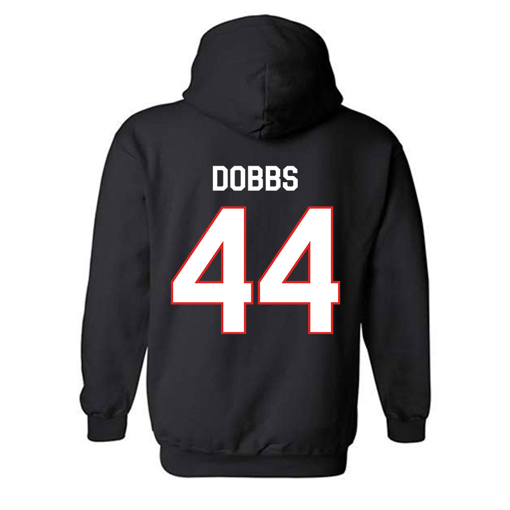 Texas Tech - NCAA Softball : Becky Dobbs - Classic Shersey Hooded Sweatshirt-1