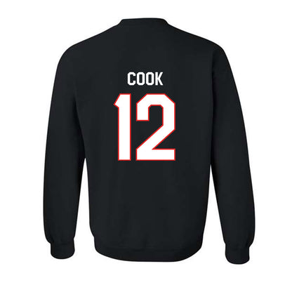 Texas Tech - NCAA Women's Volleyball : Taylor Cook - Classic Shersey Crewneck Sweatshirt-1