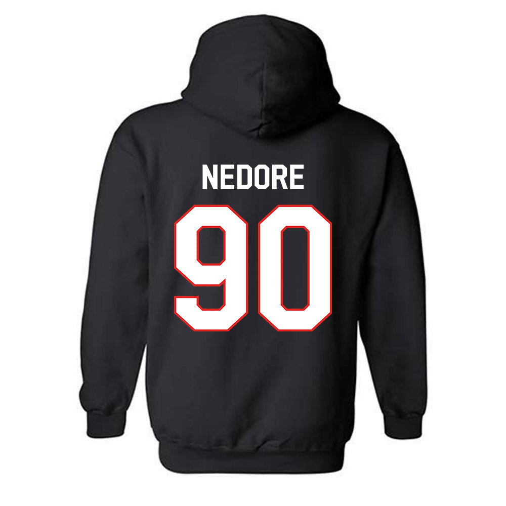 Texas Tech - NCAA Football : Ansel Nedore - Classic Shersey Hooded Sweatshirt-1