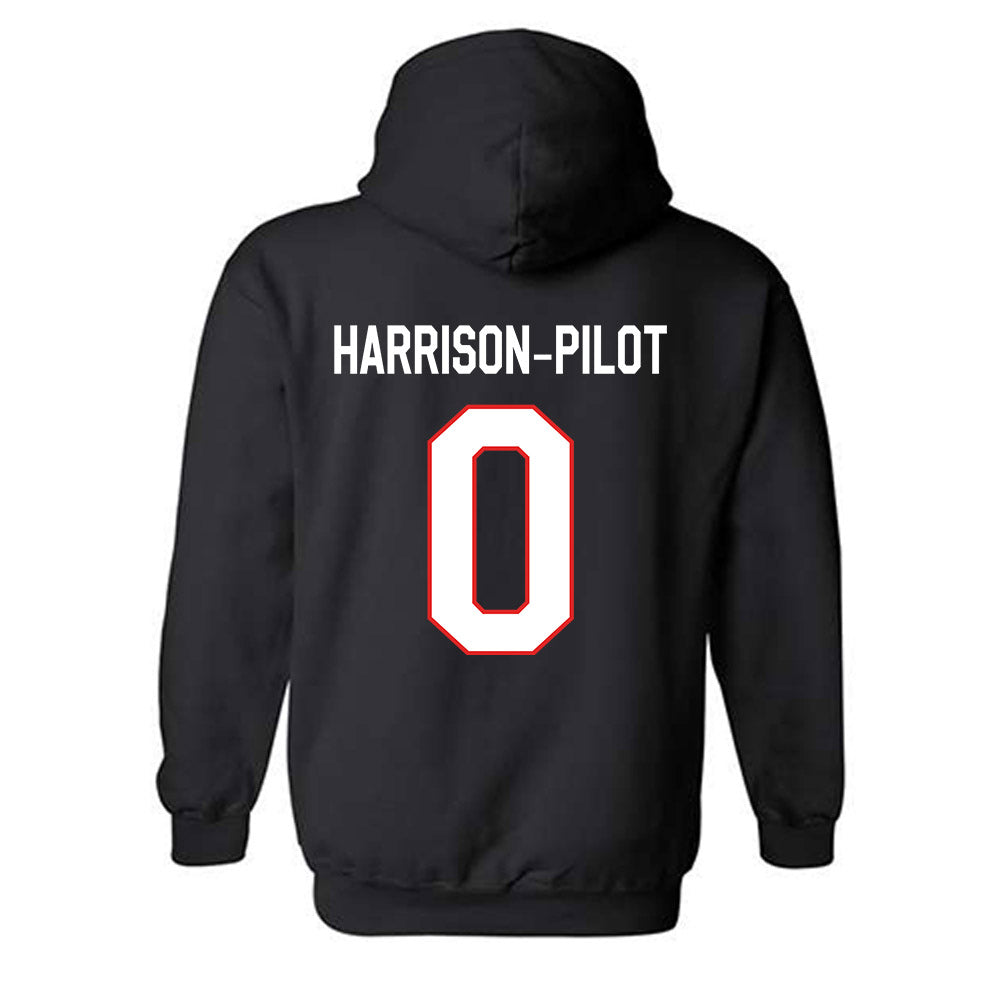 Texas Tech - NCAA Football : Mikal Harrison-Pilot - Classic Shersey Hooded Sweatshirt-1